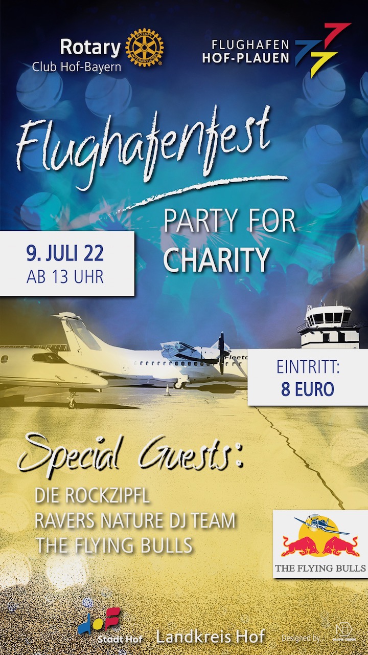 Flughafenfest – Party For Charity 2022